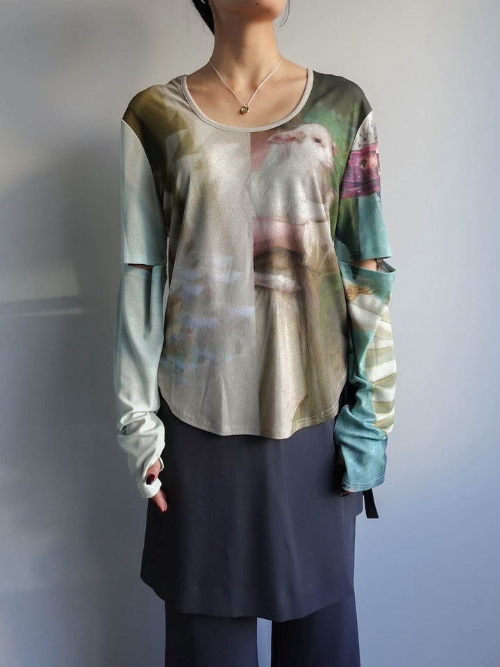 モデル身長：175cm / カラー：03 Sheep