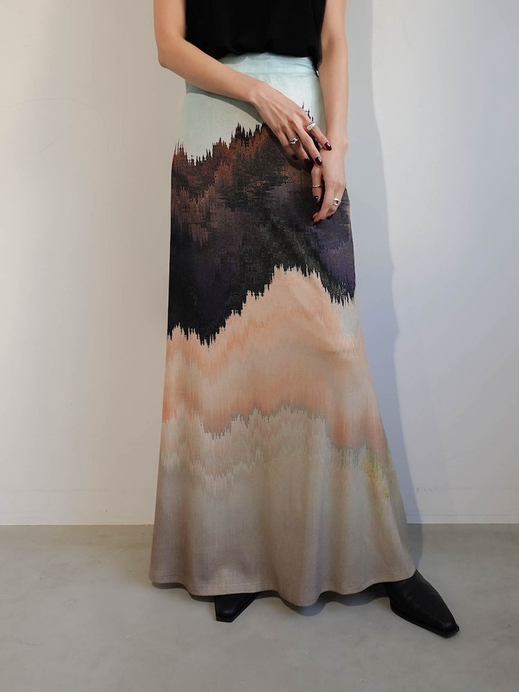 Art Print Skirt｜アートプリントスカート – MARTE