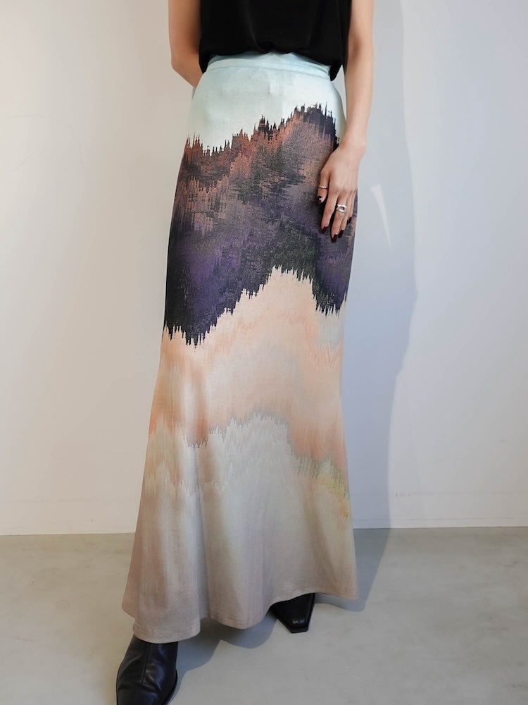 Art Print Skirt｜アートプリントスカート – MARTE