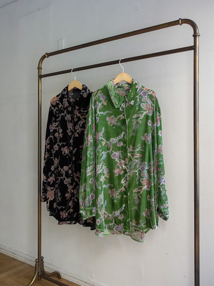 Velvet Over Shirt｜ベロアシャツ – MARTE