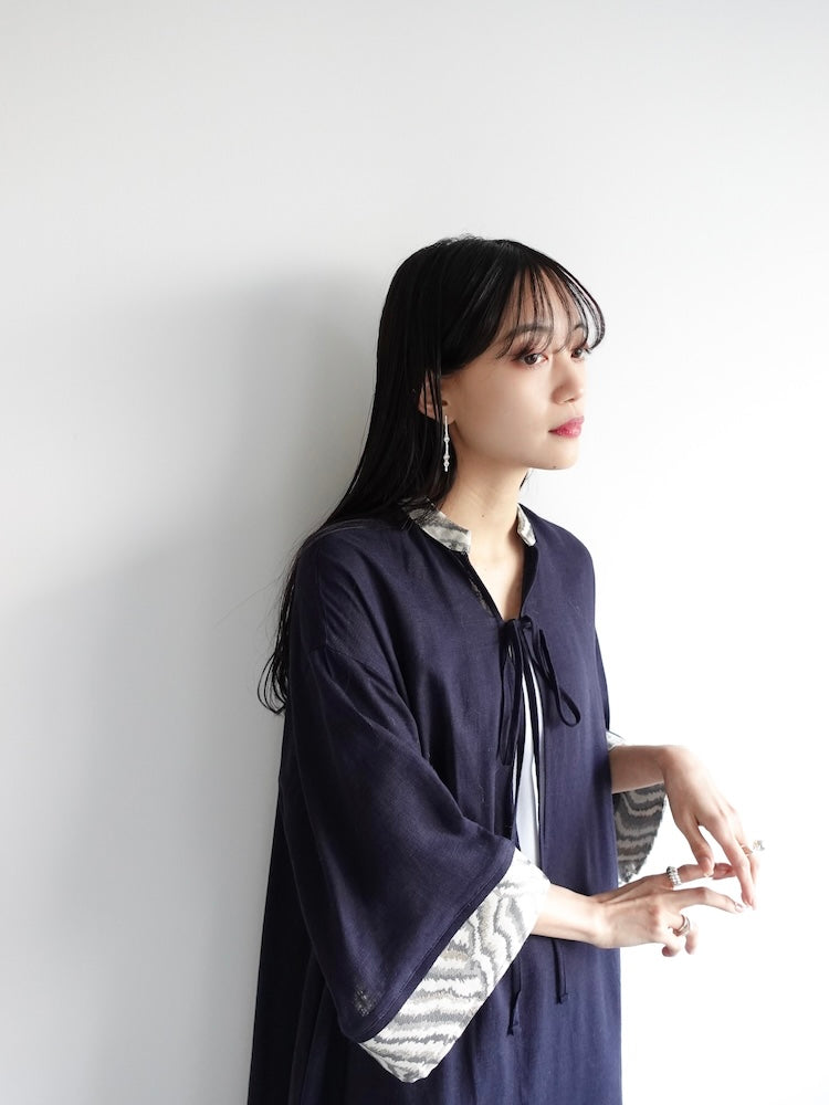 モデル身長：158cm / カラー：Navy