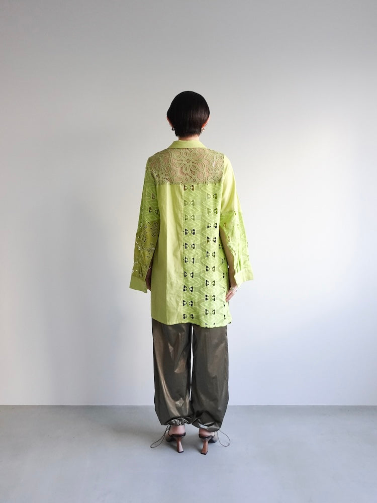 モデル身長：162cm / カラー：LimeGreen