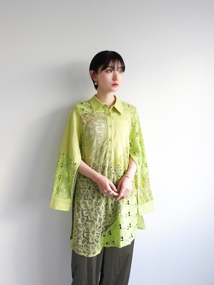 モデル身長：162cm / カラー：LimeGreen