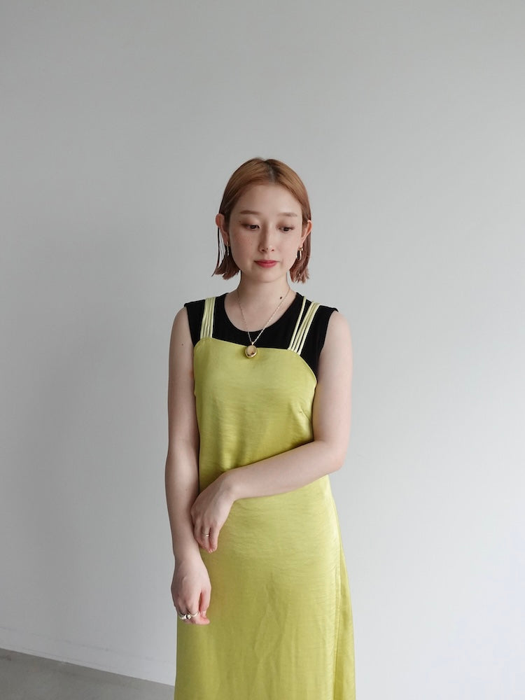ワンピース Birinit petit cantina cross back dress Back Cross Spaghetti Dress｜バッククロスドレス – MARTE