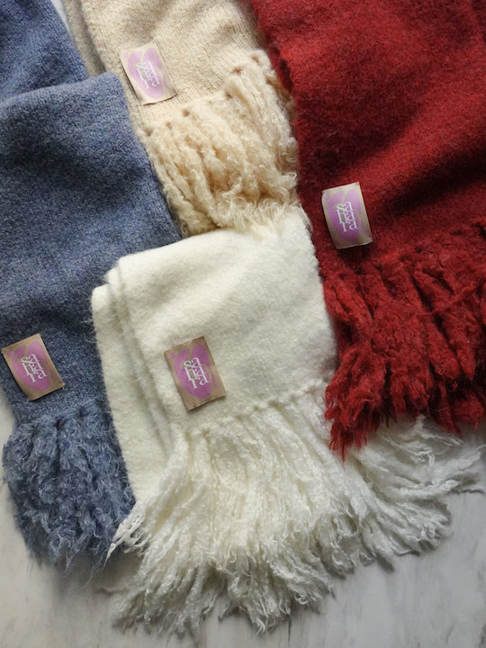 Shaggy Wool Muffler