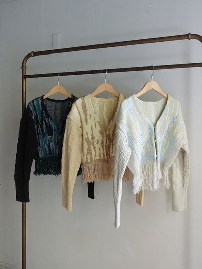 2way Design Knit Cardigan