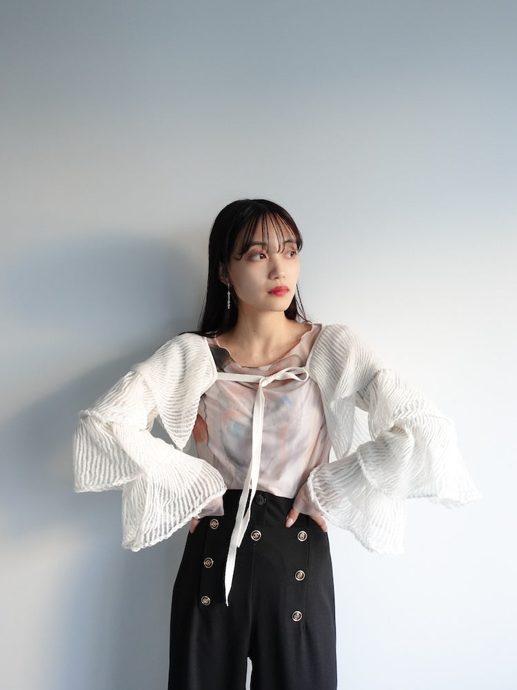 Sheer Knit Bolero｜シアーニットボレロ – MARTE