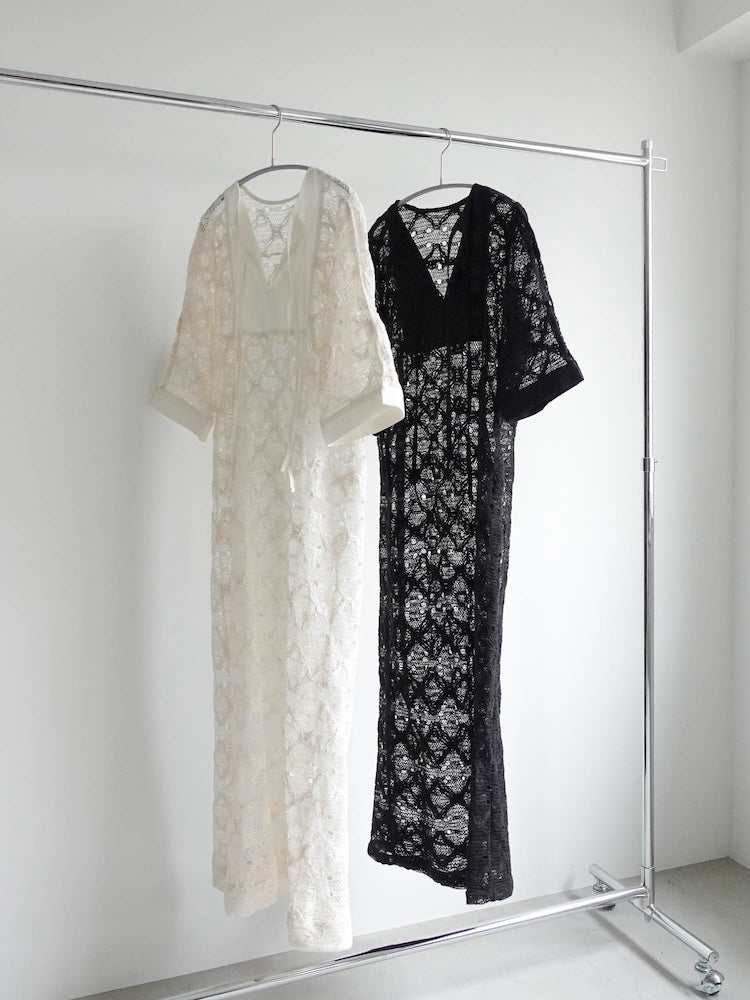 【WEB限定】Crochet Lace Dress