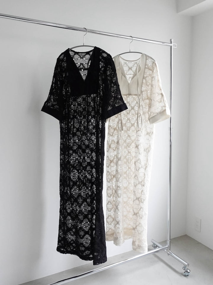 【WEB限定】Crochet Lace Dress