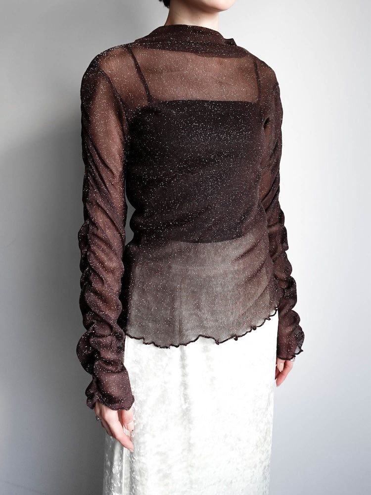 モデル身長：162cm / カラー：Brown