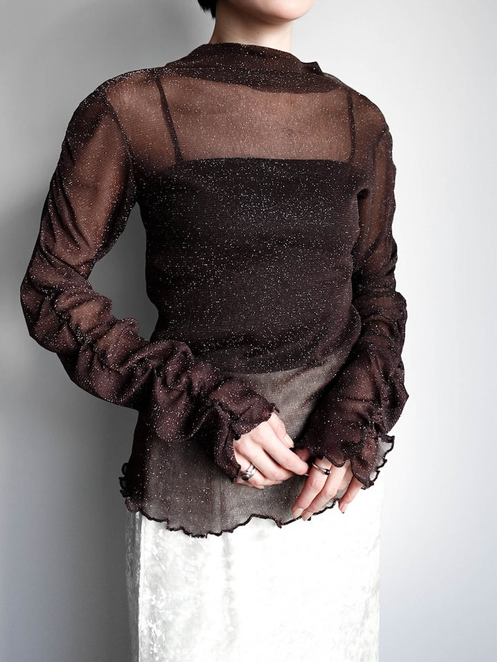 モデル身長：162cm / カラー：Brown