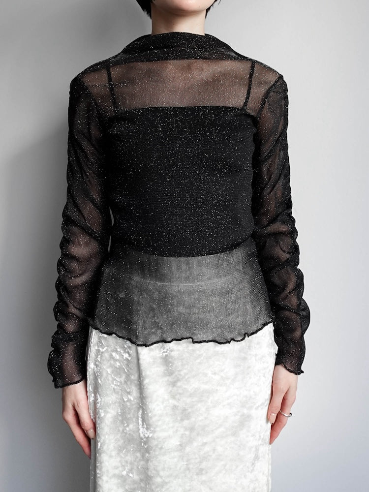 モデル身長：162cm / カラー：Black