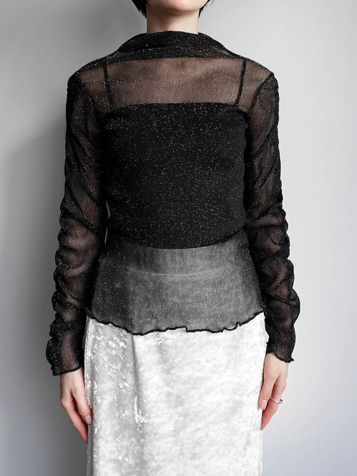 モデル身長：162cm / カラー：Black