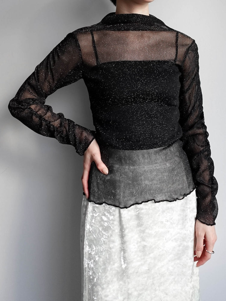 モデル身長：162cm / カラー：Black