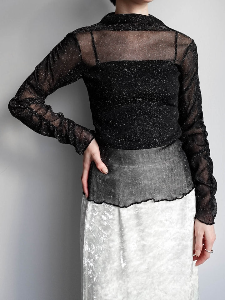 モデル身長：162cm / カラー：Black