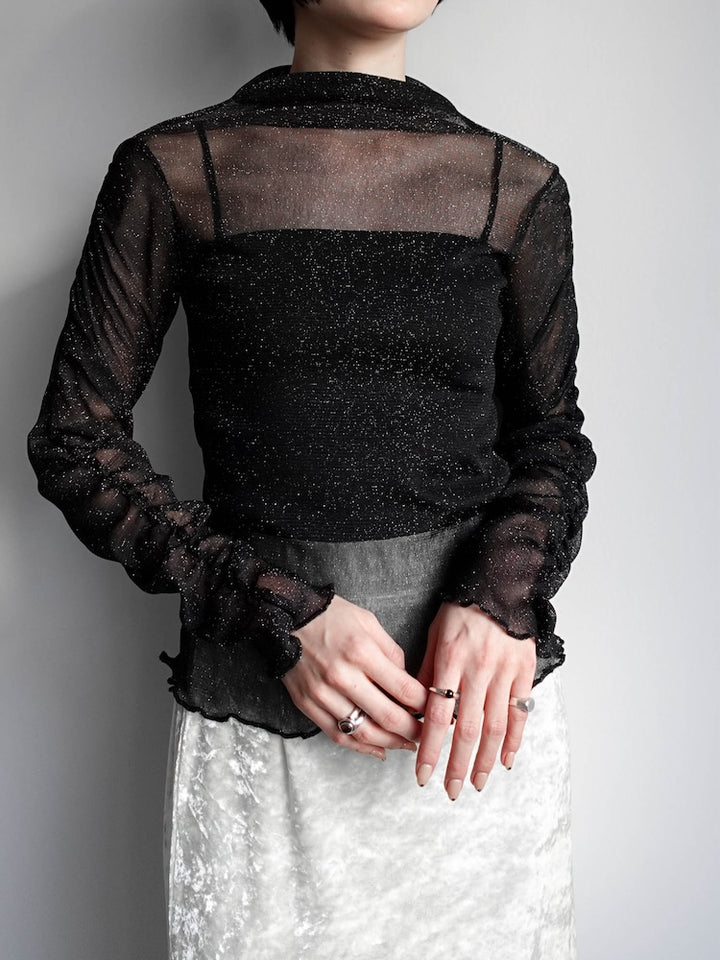 モデル身長：162cm / カラー：Black