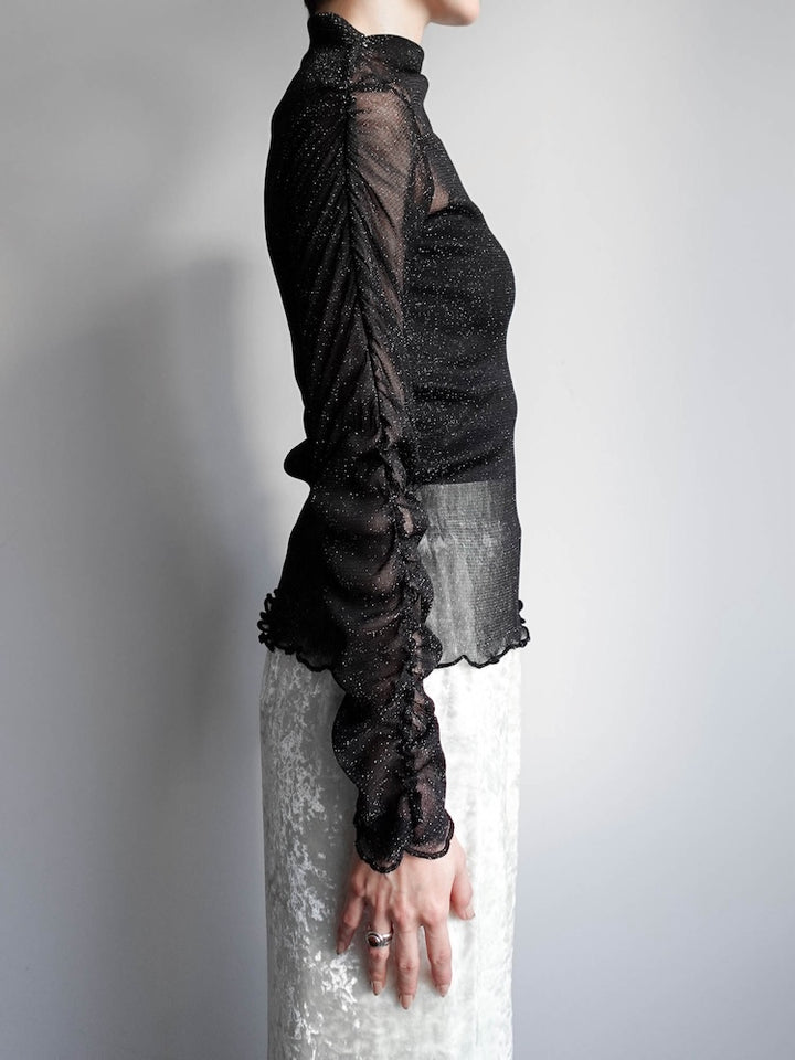 モデル身長：162cm / カラー：Black