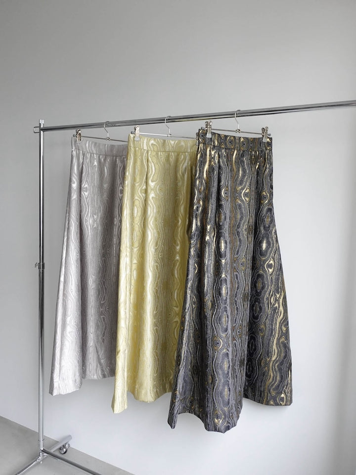 Marble Jacquard Skirt