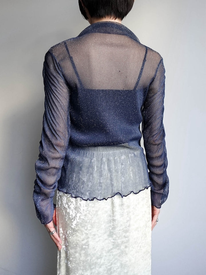 モデル身長：162cm / カラー：Navy