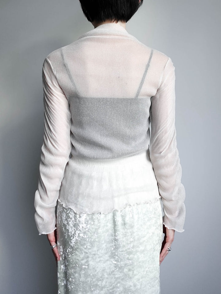 モデル身長：162cm / カラー：Ivory