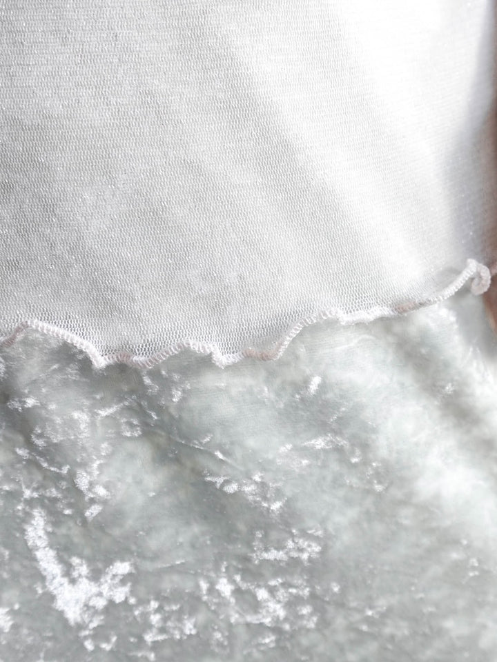 モデル身長：162cm / カラー：Ivory