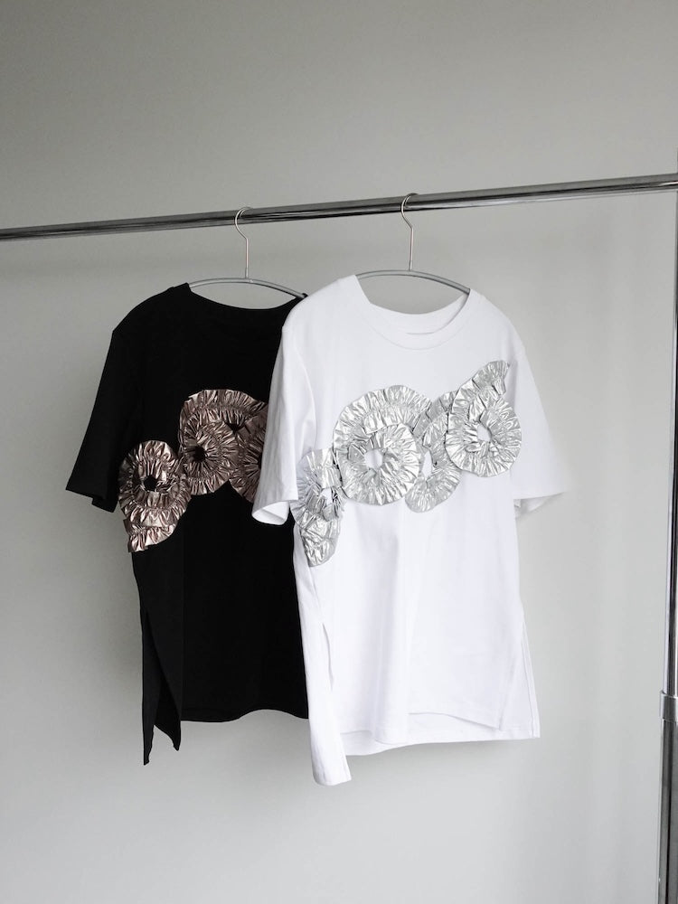 Metallic Tape Design Tee｜メタリックテープTシャツ – MARTE