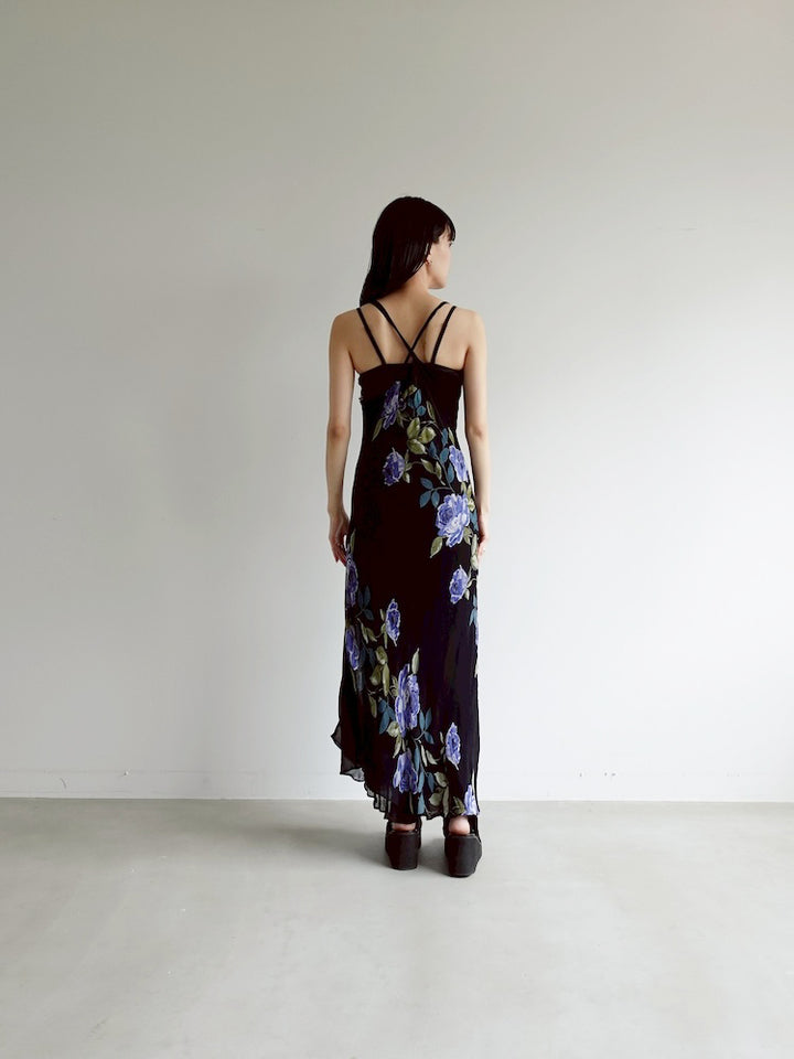 Back Cross Camisole Dress