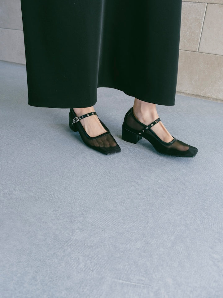 カラー：Black / サイズ：S, M, L