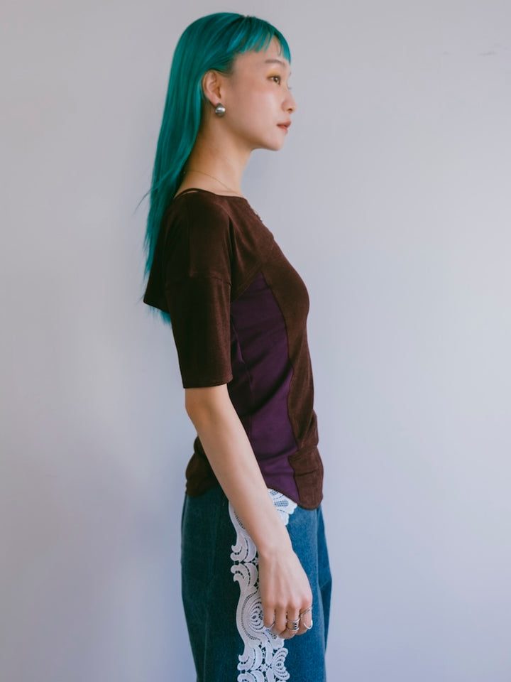 モデル身長：167cm / カラー：RedBrown