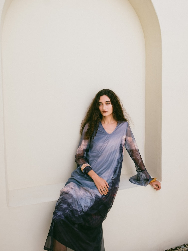 モデル身長：175cm / カラー：Blue