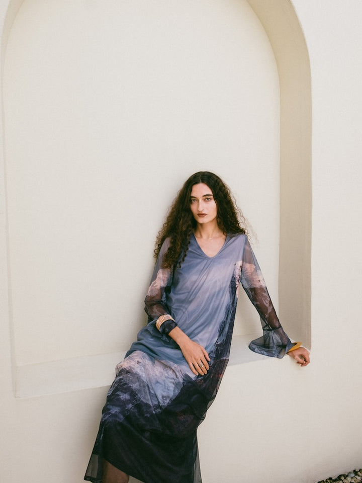 モデル身長：175cm / カラー：Blue