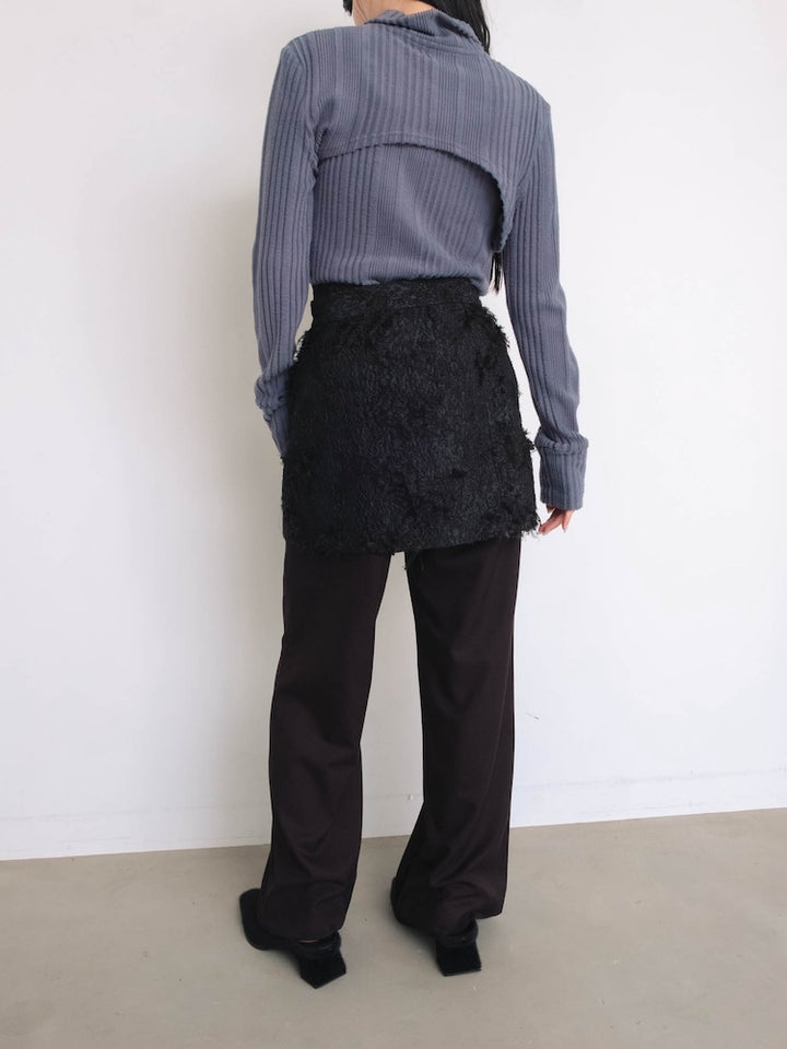 モデル身長：158cm / カラー：Black