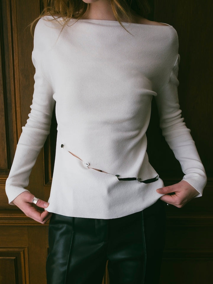 モデル身長：175cm / カラー：White