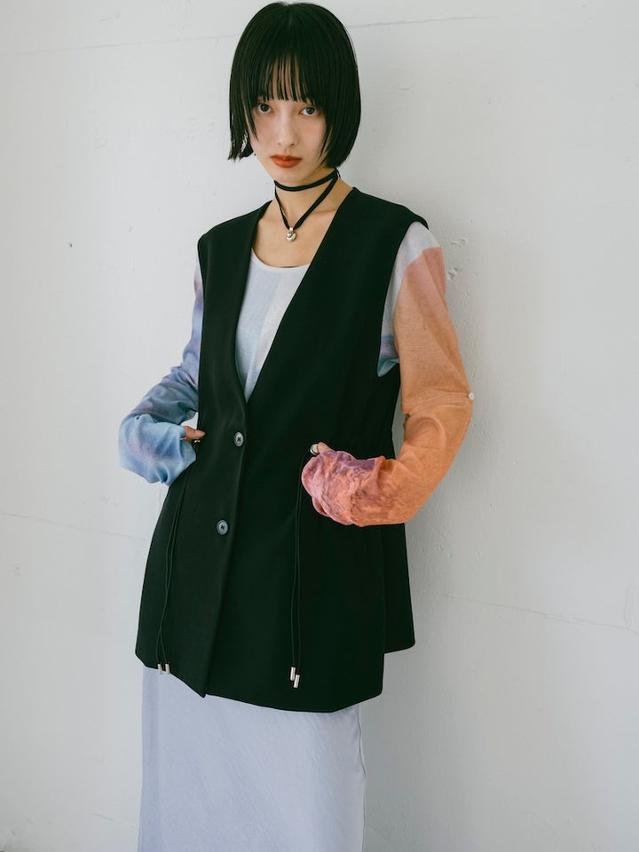 モデル身長：166cm / カラー：Black