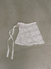 Upcycle Lace Apron / White3