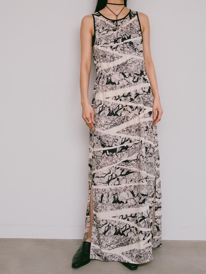 "RUE de FEMME" Abstract Dress