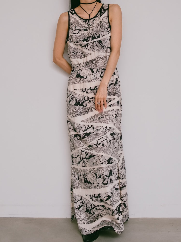 "RUE de FEMME" Abstract Dress