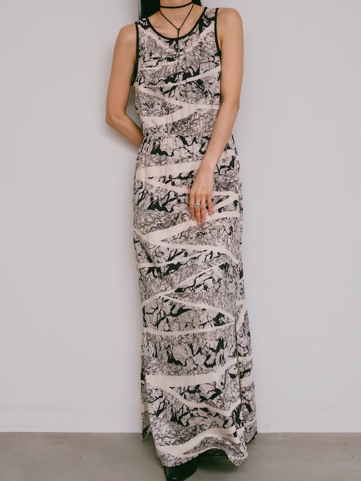 "RUE de FEMME" Abstract Dress