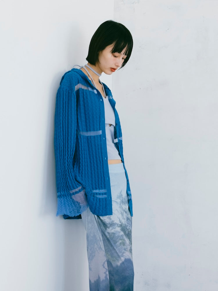 モデル身長：166cm / カラー：Blue