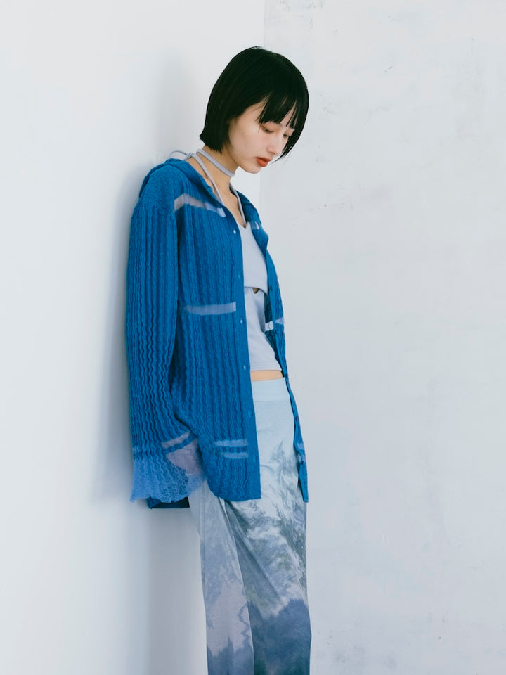 モデル身長：166cm / カラー：Blue