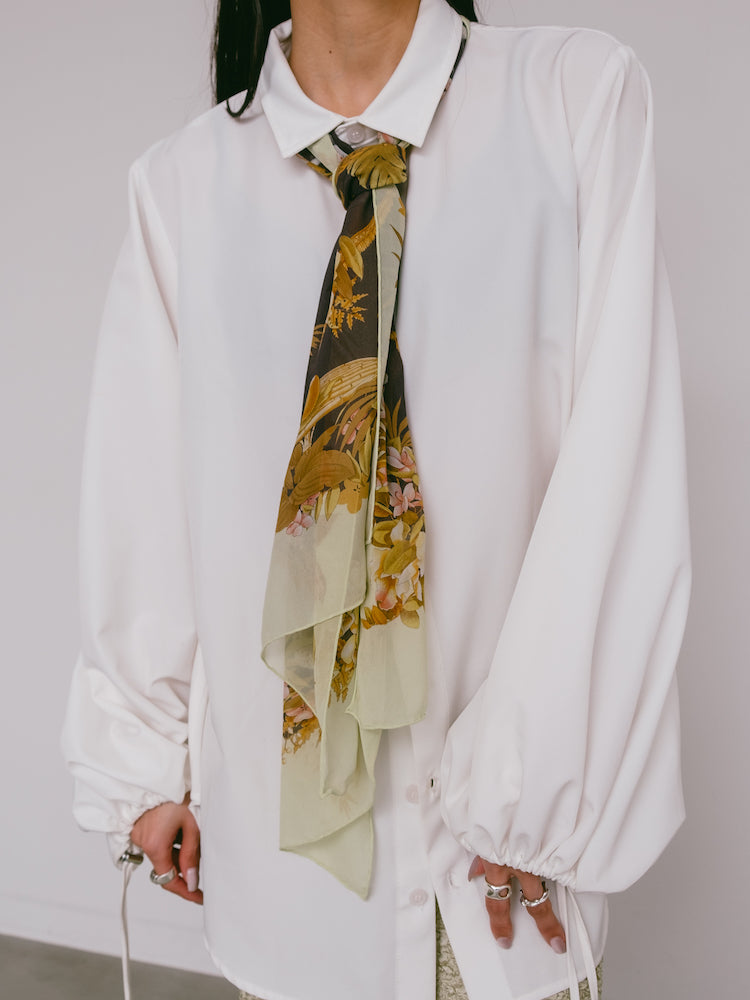 Vintage Scarf / Japonism Art