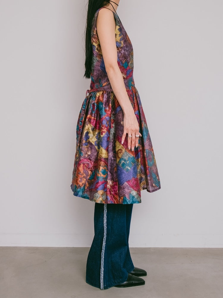 Shantung Art Dress