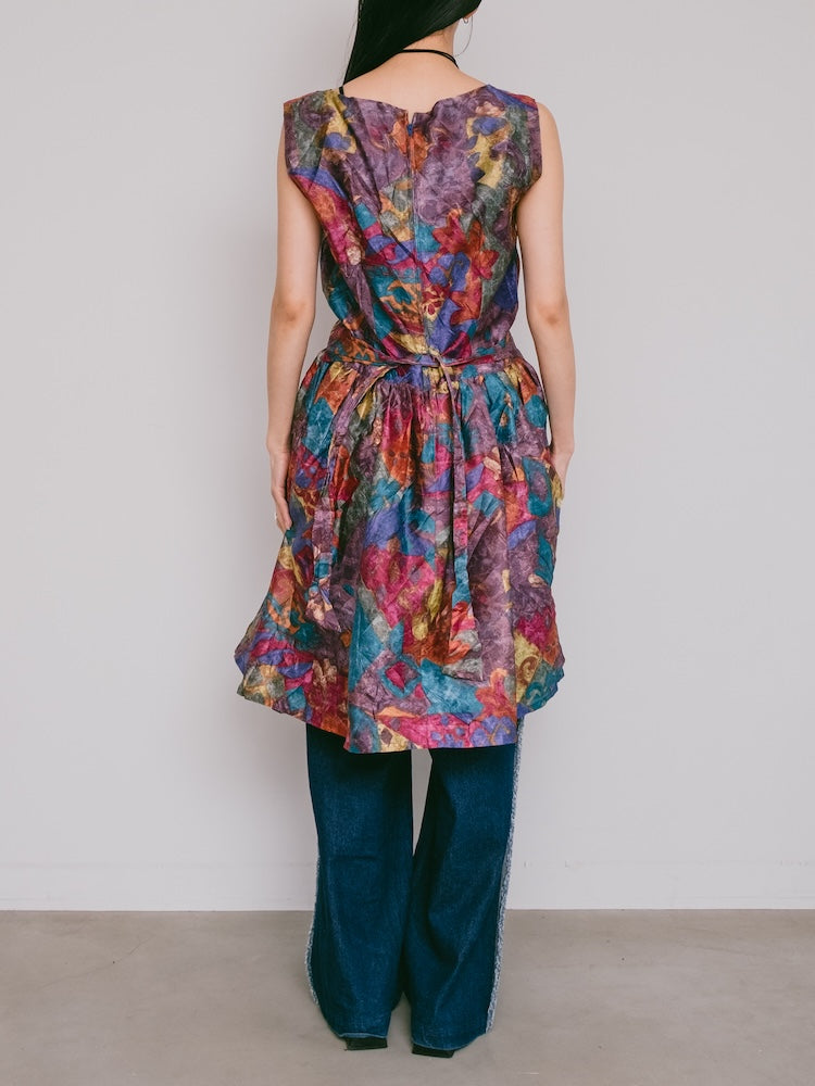 Shantung Art Dress