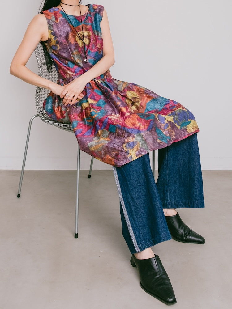 Shantung Art Dress