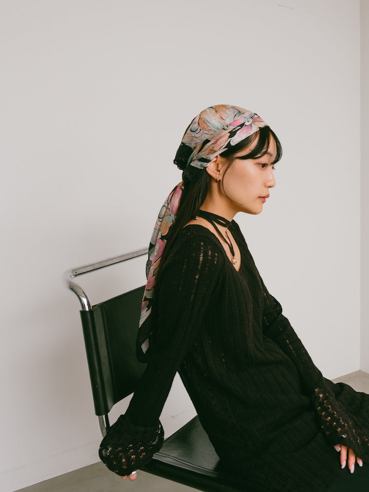 Vintage Scarf / Sakura
