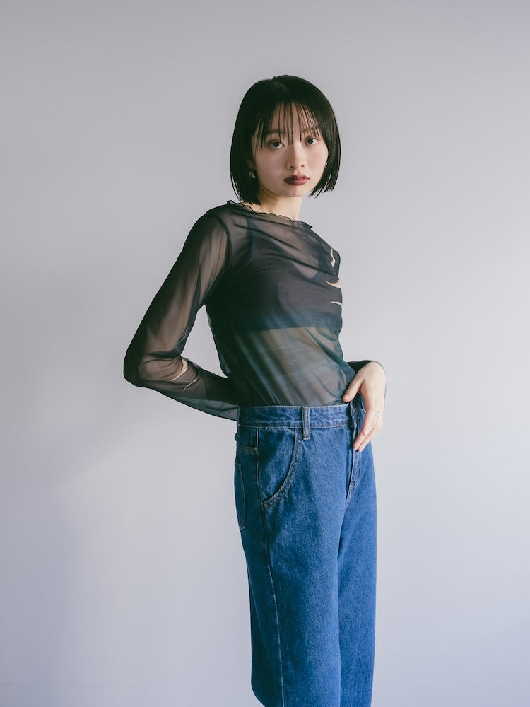 Sheer Top / 04Crescent – MARTE