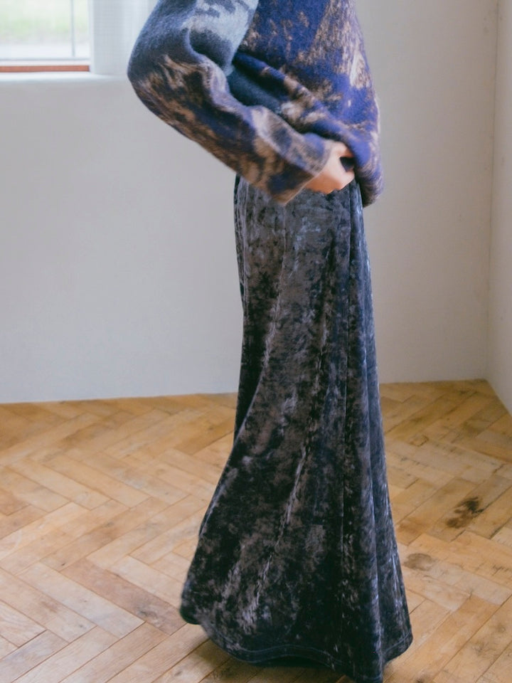 モデル身長：172cm / カラー：BlueGray / 着用サイズ：Mサイズ