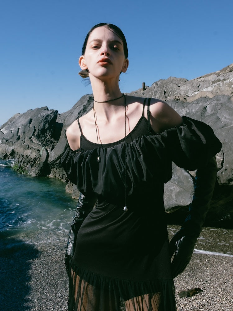 SYKIA×MAO Pearl Cord Choker | パールモチーフネックレス – MARTE