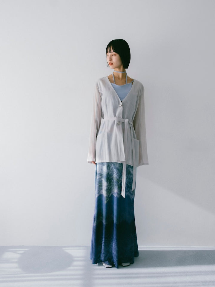 モデル身長：166cm / カラー：LightBlue