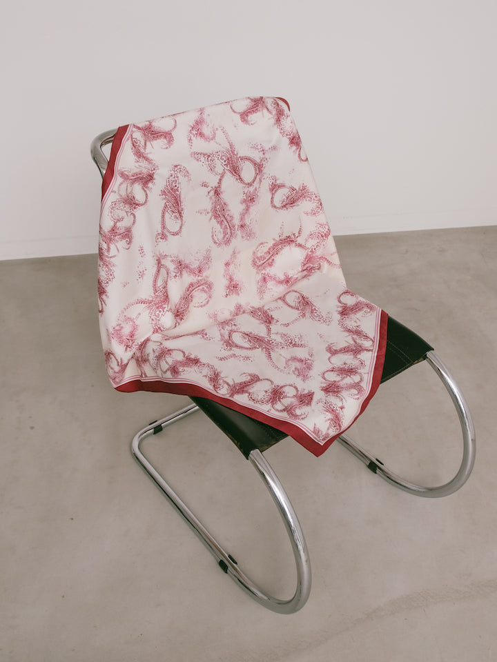 Vintage Scarf / Blurred Lines